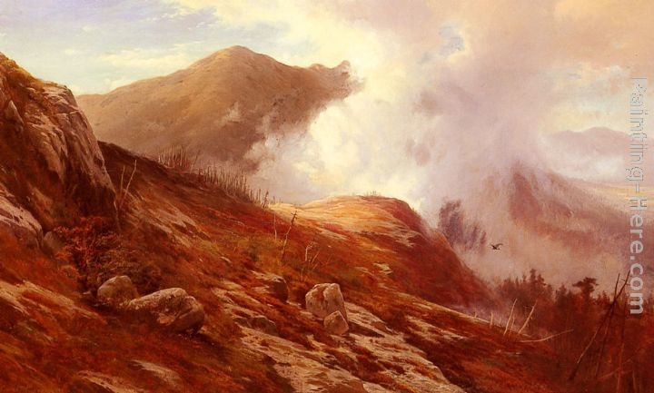 Edward Moran Half-Way Up Mt. Washington